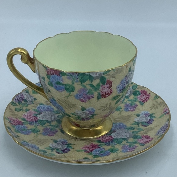 Vintage Shelley England Bone China Floral Chintz Teacup and S… - Picture 3 of 13
